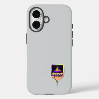Coque Pour iPhone 16 Où est le Sun Pickleball Lt Grey
