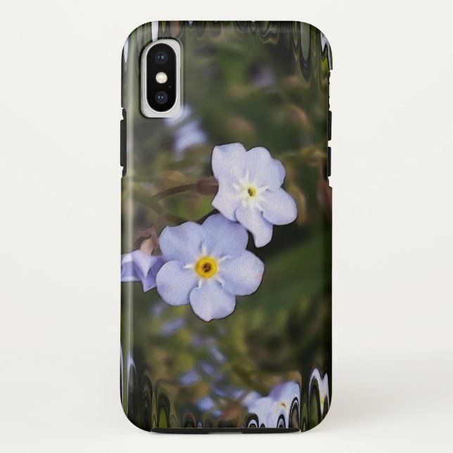 Coques Case-Mate iPhone Oublie-moi pas les fleurs (Dos)