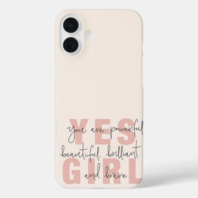 Coques Case-Mate iPhone Oui Fille (Verso)