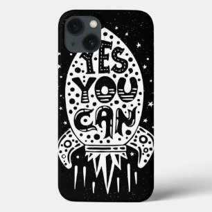 Case-Mate iPhone Case Oui vous pouvez Rocketship