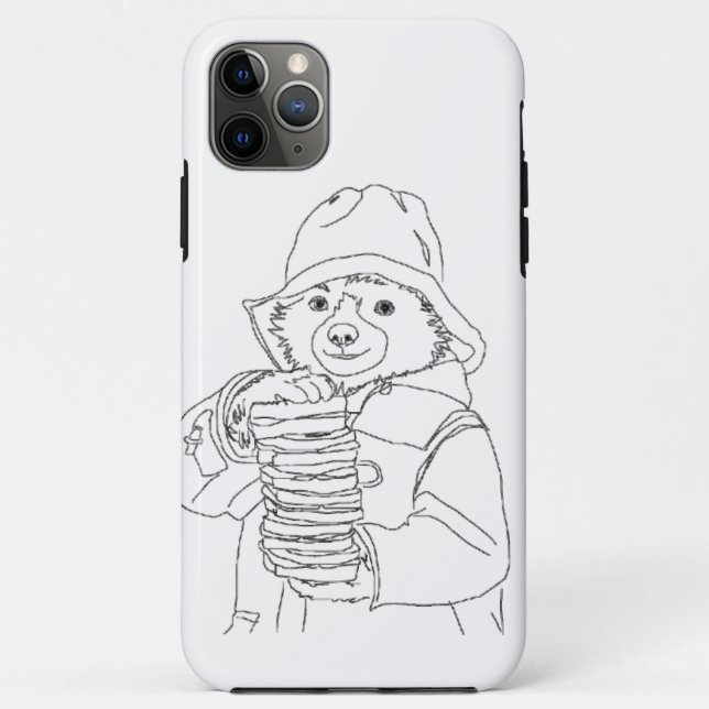 Coques Case-Mate iPhone Ours avec sandwichs (Dos)