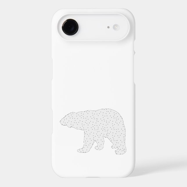 Coques Case-Mate iPhone ours blanc (Verso)