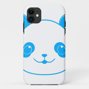 Coques Pour iPhone Ours bleu Kawaii Panda