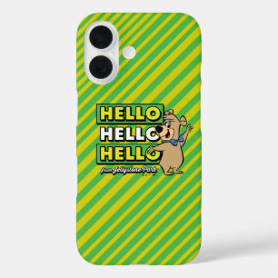 Coque Pour iPhone 16 Ours Boo Boo Bonjour Bonjour Bonjour De Jellystone