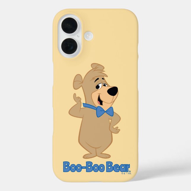 Coques Case-Mate iPhone Ours Boo-Boo Précocieux (Verso)