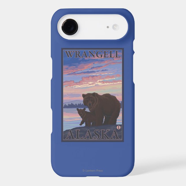 Coques Case-Mate iPhone Ours et CUB - Wrangell, Alaska (Verso)