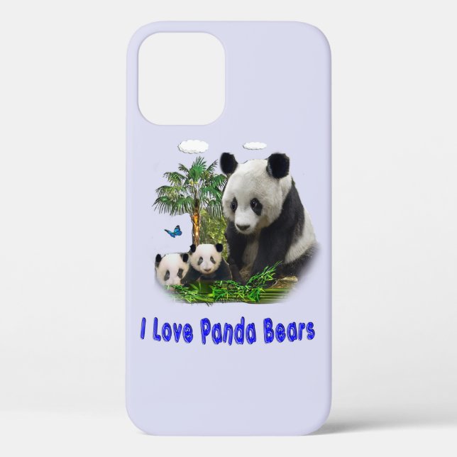 Coques Case-Mate iPhone Ours Panda (Verso)