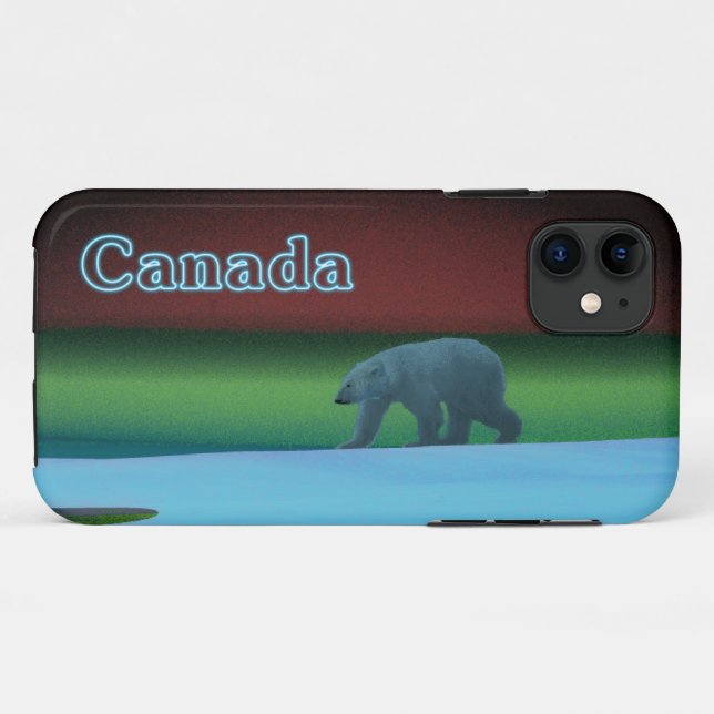 Coques Case-Mate iPhone Ours polaire (Dos (Horizontal))