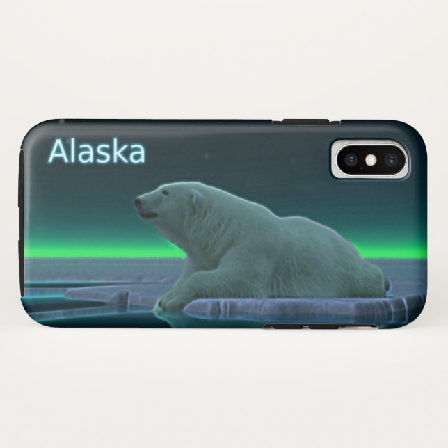 Coques Case-Mate iPhone Ours polaire à bord de glace (Dos (Horizontal))