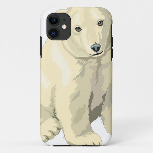 Coques Case-Mate iPhone Ours polaire câlin (Dos)