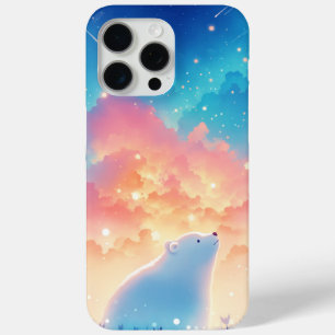 Coque iPhone 15 Pro Max Ours polaire rêvassant
