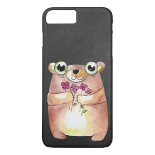 Coque Case-Mate Pour iPhone ours sur tableau noir