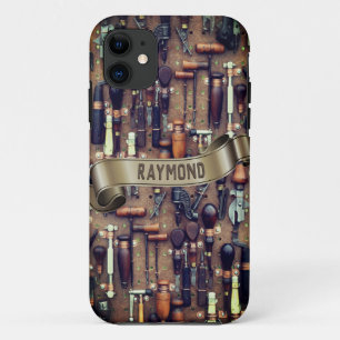 Case-Mate iPhone Case Outils Vintages Carpentry l Antique Gadgets de cui
