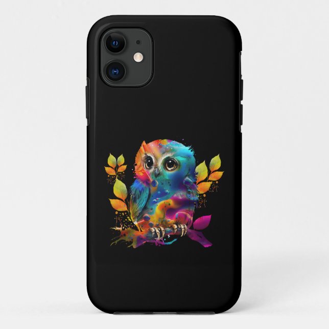 COQUES Case-Mate iPhone OWL COLORÉ ABSTRAIT (Dos)