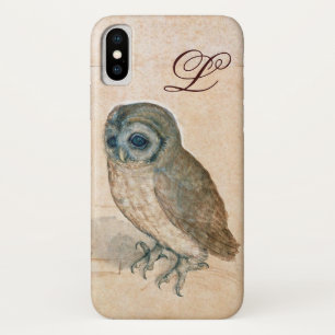 Coque Case-Mate Pour iPhone OWL, PIink, Sepia Monogramme