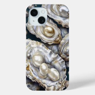 Coque Pour iPhone 15 Oyster and Pearl Traditional Case-Mate Iphone Case