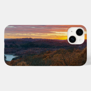 Coque Pour iPhone 14 Ozark Mounts Coucher de soleil d'automne
