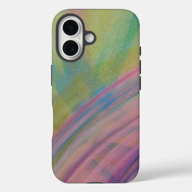Coques Case-Mate iPhone P9 Couleur Unique Art Abstrait (Verso)