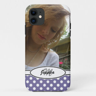 Case-Mate iPhone Case P ET W : Monogramme : Image : cas de l'iPhone 5