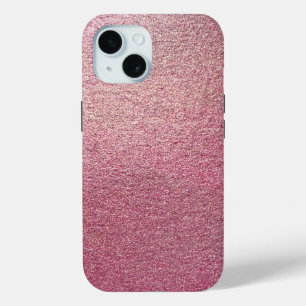 Coque Pour iPhone 15 Paillettes Rose Gold