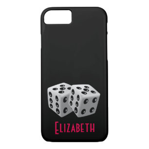 Coques Pour iPhone Paire de dés personnalisée