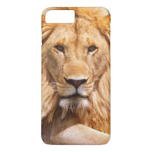 Coque iPhone 7 Plus Paire de lions d'Afrique, Panthera leo, Tanzanie