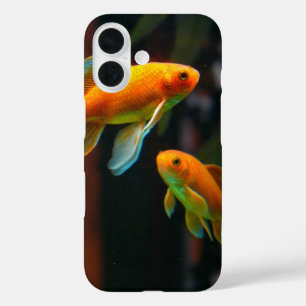 Coque Pour iPhone 16 Paire de Lucky Goldfish