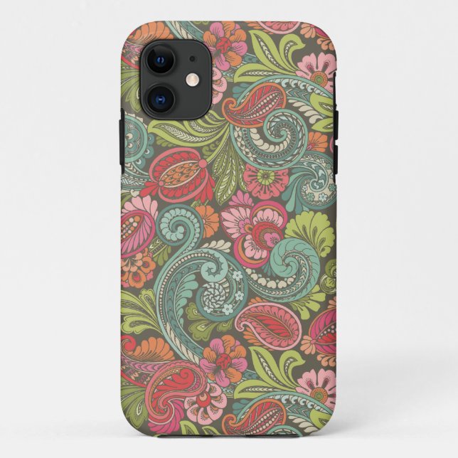 Coques Case-Mate iPhone Paisley Cyngalese (Dos)