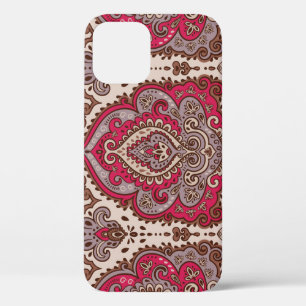 Case-Mate iPhone Case Paisley floral indien, motif de mandala ethnique.