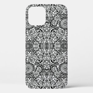 Case-Mate iPhone Case Paisley floral noir