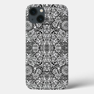 Case-Mate iPhone Case Paisley floral noir