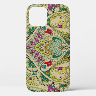 Case-Mate iPhone Case Paisley motif de l'Inde, frontière bohème.