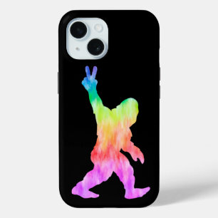 Coque Pour iPhone 15 Paix Amour Bigfoot