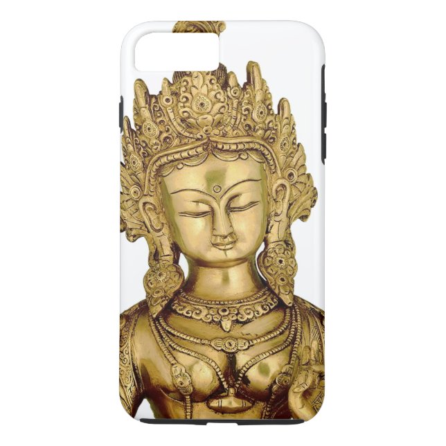 Coques Case-Mate iPhone Paix bouddhiste d'art du Thibet de yoga de déesse (Dos)