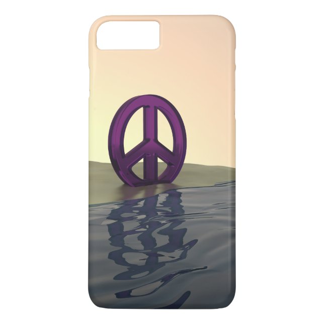Coques Case-Mate iPhone Paix sur une plage (Dos)