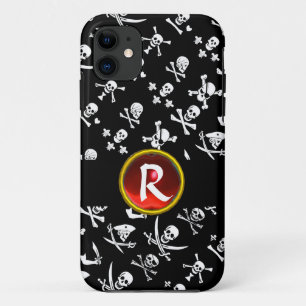 COQUE iPhone 11  PÂLE DE PIRATES NOIRES, OBJETS TRAVERSÉS, ÉPINES