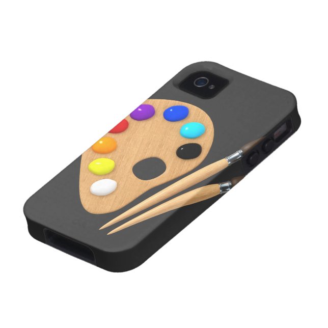 Coques Case-Mate iPhone Palette 3d et brosses (Bas)