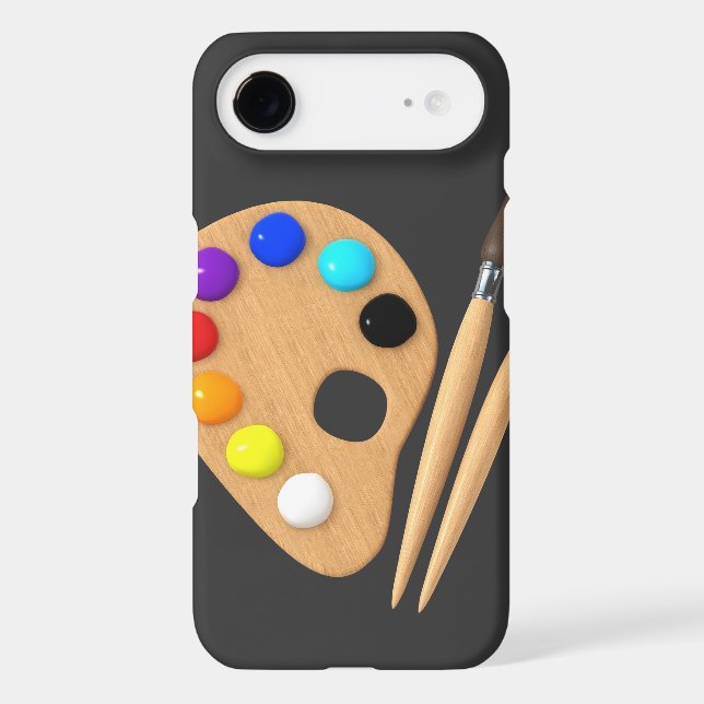 Coques Case-Mate iPhone Palette 3d et brosses (Verso)