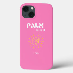 Case-Mate iPhone Case Palm Beach, Art Voyage, Preppy, Rose