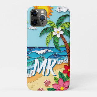 Case-Mate iPhone Case Palm Trees on the Beach Personalized