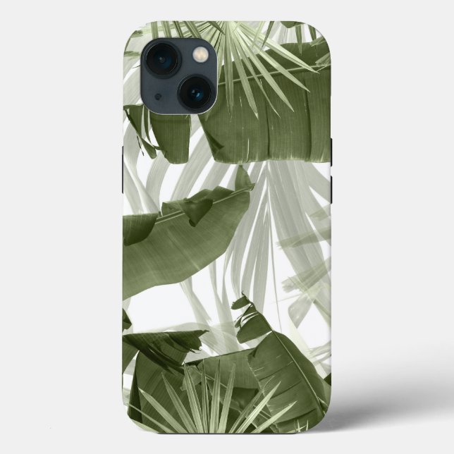 Coques Case-Mate iPhone Palm Vert Banane Feuilles Bliss 1 #art #nature (Verso)