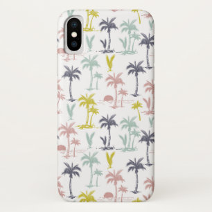 Coques Pour iPhone Palmier en pastel par le motif de plage