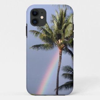 Coques Pour iPhone Palmiers et Arc-en-ciel