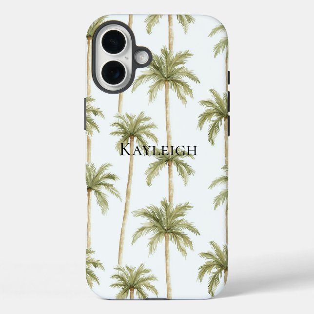 Coques Case-Mate iPhone Palmiers tropicaux (Verso)