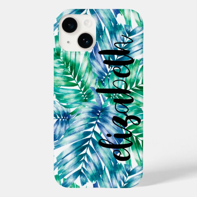 Coques Case-Mate iPhone Palmiers Tropicaux Coque-Mate (Verso)