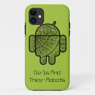 Coques Pour iPhone Pancho Doodle Character pour le robot Android™