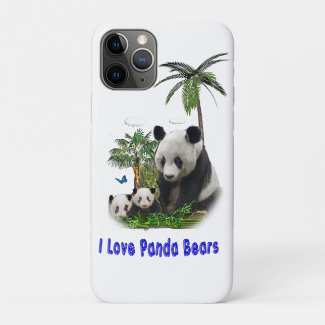 Coques Case-Mate iPhone Panda Bears (Dos)