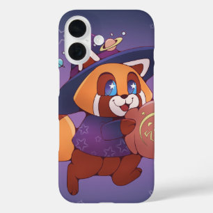 Coque Pour iPhone 16 Panda espace Halloween