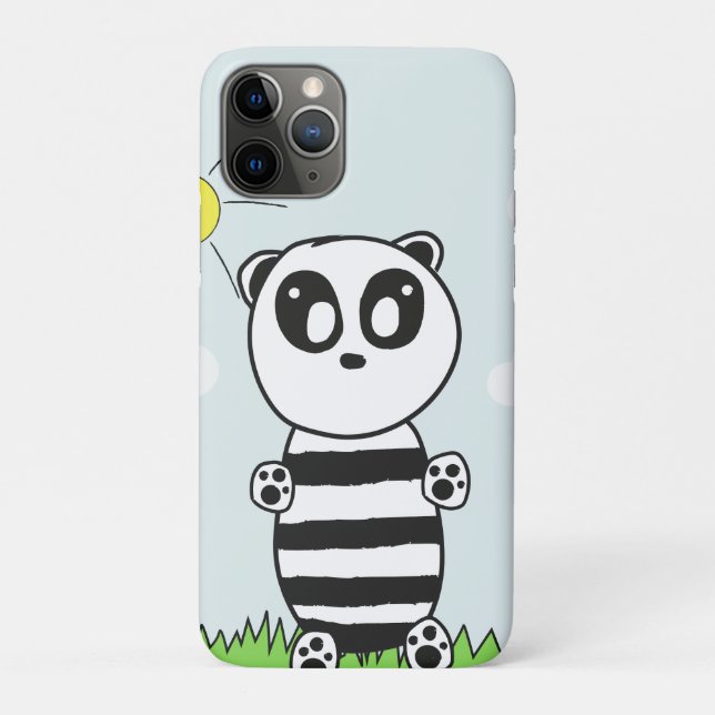 Coques Case-Mate iPhone Panda Kids (Dos)