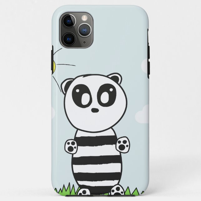 Coques Case-Mate iPhone Panda Kids (Dos)